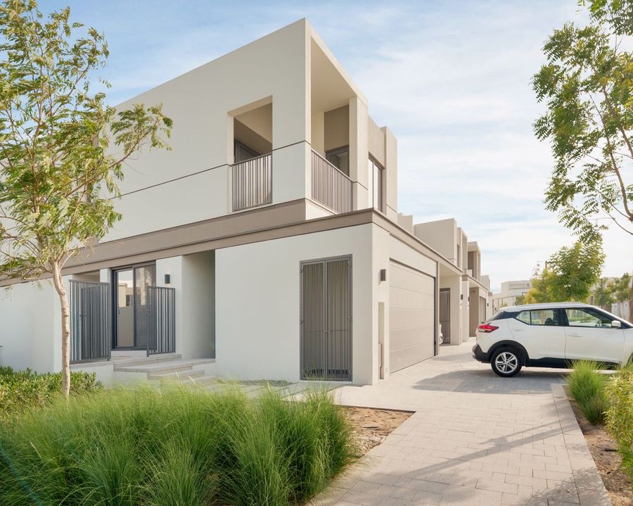 Modern villa in a Saudi residential community
